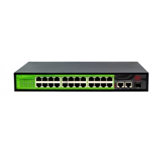 上聯(lián)千兆24口 POE 交換機